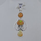 Ethiopian Opal silver Pendant