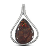 Ammolite 925 Silver Pendant