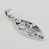 Ethiopian Opal 925 Sterling Silver Pendant