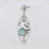 Ethiopian Opal 925 Sterling Silver Pendant