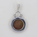 925 Sterling Silver Coin Pendant