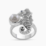 Rainbow Moonstone Silver Rings