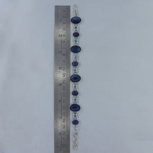 925 Sterling Silver Kyanite Bracelet