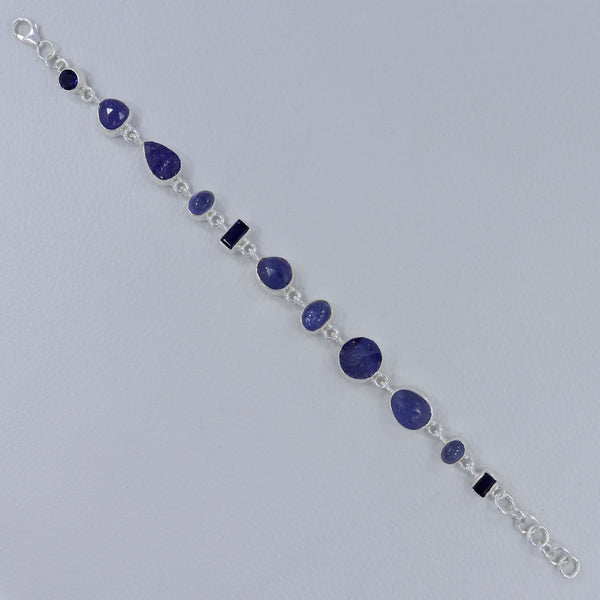925 Sterling Silver Tanzanite Bracelets