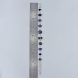 Tanzanite With Multistone Silver Bracelets