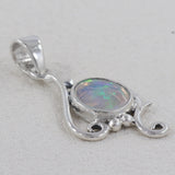 Ethiopian Opal 925 Sterling Silver Pendant