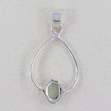 Rough Agni Manitite Gemstone Pendant