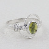 Tourmaline  Silver Ring