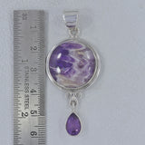 Amethyst Lace 925 Sterling Silver Pendant