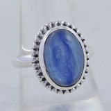 Blue Kyanite Sterling Silver Ring