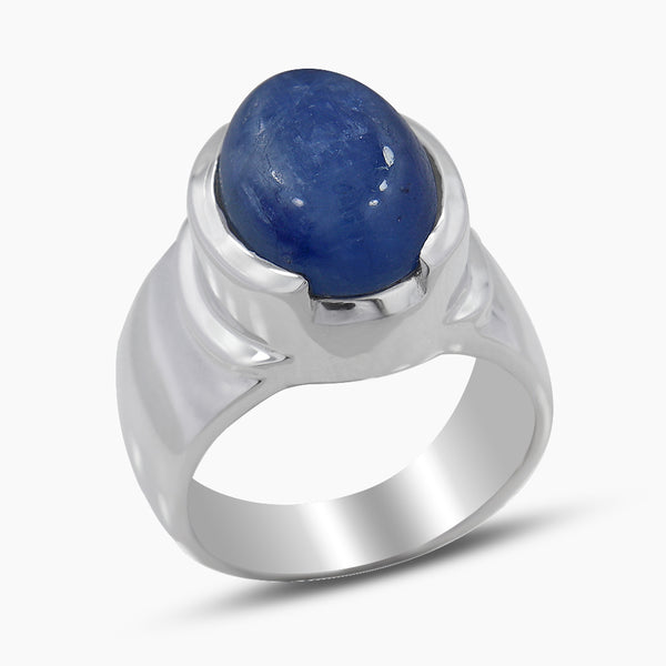 925 Silver Kyanite Unisex Rings