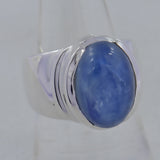 Amazing Oval Kyanite Unisex Ring