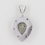 Pyrite Druzy 925 Sterling Silver Pendant