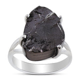 Smoky Quartz Silver Ring