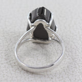 Smoky Quartz Silver Ring