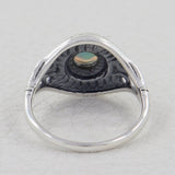 925 Sterling Silver Charoite Rings