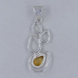 Blue Topaz 925 Sterling Silver Pendant