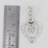 925 Sterling Silver Citrine Pendant