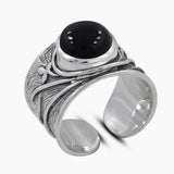 925 Sterling Silver Larimar Rings