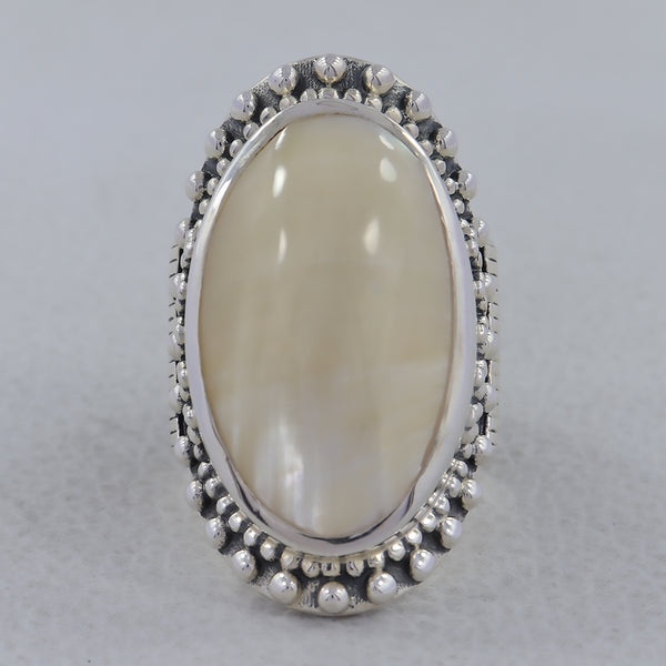 Osmina Mabe Pearl Silver Ring