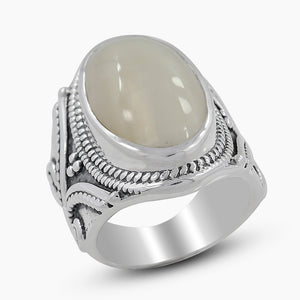 Osmina Mabe Pearl Silver Rings