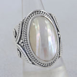 Osmina Mabe Pearl Sterling Silver Designers Ring