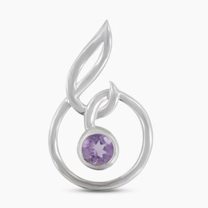 925 Sterling Silver Garnet Pendants