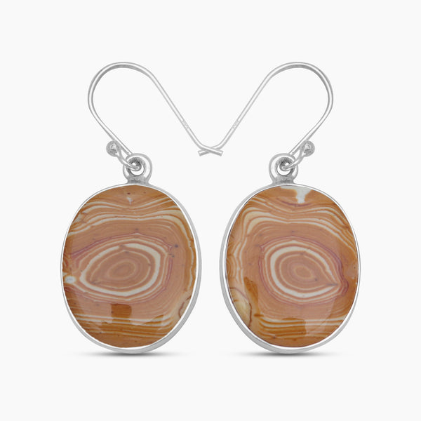 Wagul Jasper Silver Earrings