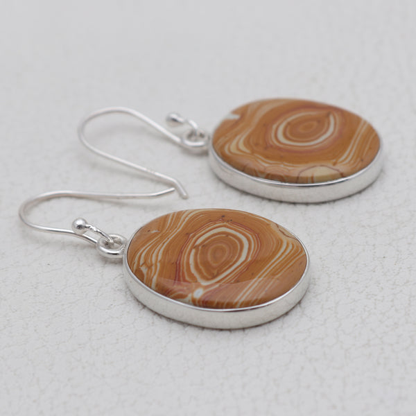 Wagul Jasper Silver Earrings