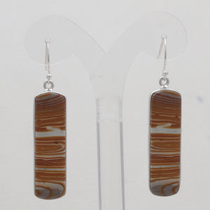 Wagul Jasper Silver Earrings
