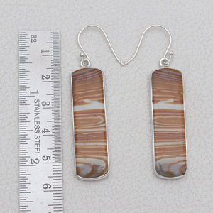 Wagul Jasper Silver Earrings