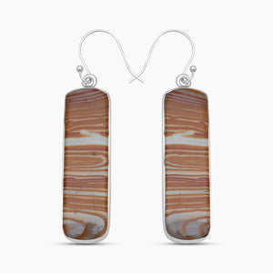 Wagul Jasper Silver Earrings