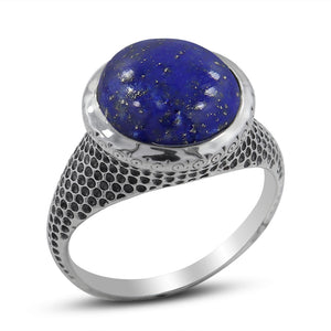 925 Sterling Silver Lapis Lazuli Rings