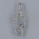 Black Onyx 925 Silver Pendant