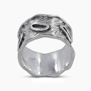925 Sterling Silver Wide Band Rings