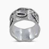 925 Sterling Silver Wide Band Rings