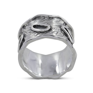 925 Sterling Silver Wide Band Rings