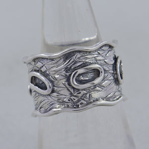 925 Sterling Silver Wide Band Rings