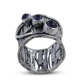 Iolite Ring 925 Sterling Silver Rings