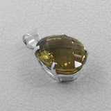 Lemon Quartz 925 Sterling Silver Pendant