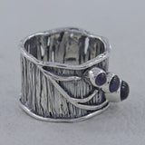 Iolite Ring 925 Sterling Silver Rings