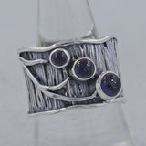 Iolite Ring 925 Sterling Silver Rings