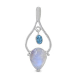 Rainbow Moonstone Pendant