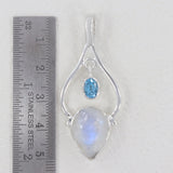 Rainbow Moonstone Pendant