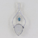 Rainbow Moonstone Pendant