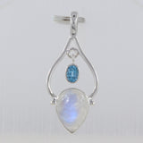 Rainbow Moonstone Pendant