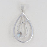 Rainbow Moonstone Pendant