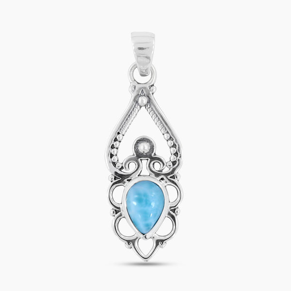 925 Sterling Silver Larimar Pendants