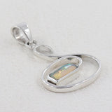 Natural Ethiopian Opal 925 Sterling Silver Handmade Pendant