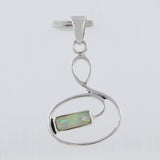 Natural Ethiopian Opal 925 Sterling Silver Handmade Pendant